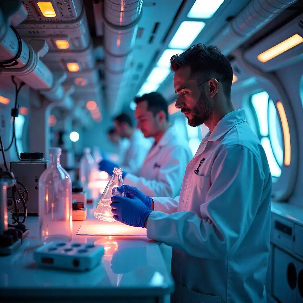 Global Chemical Solutions research laboratory developing advanced restoration chemicals